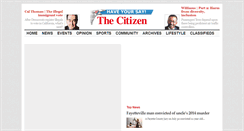 Desktop Screenshot of mail.thecitizen.com
